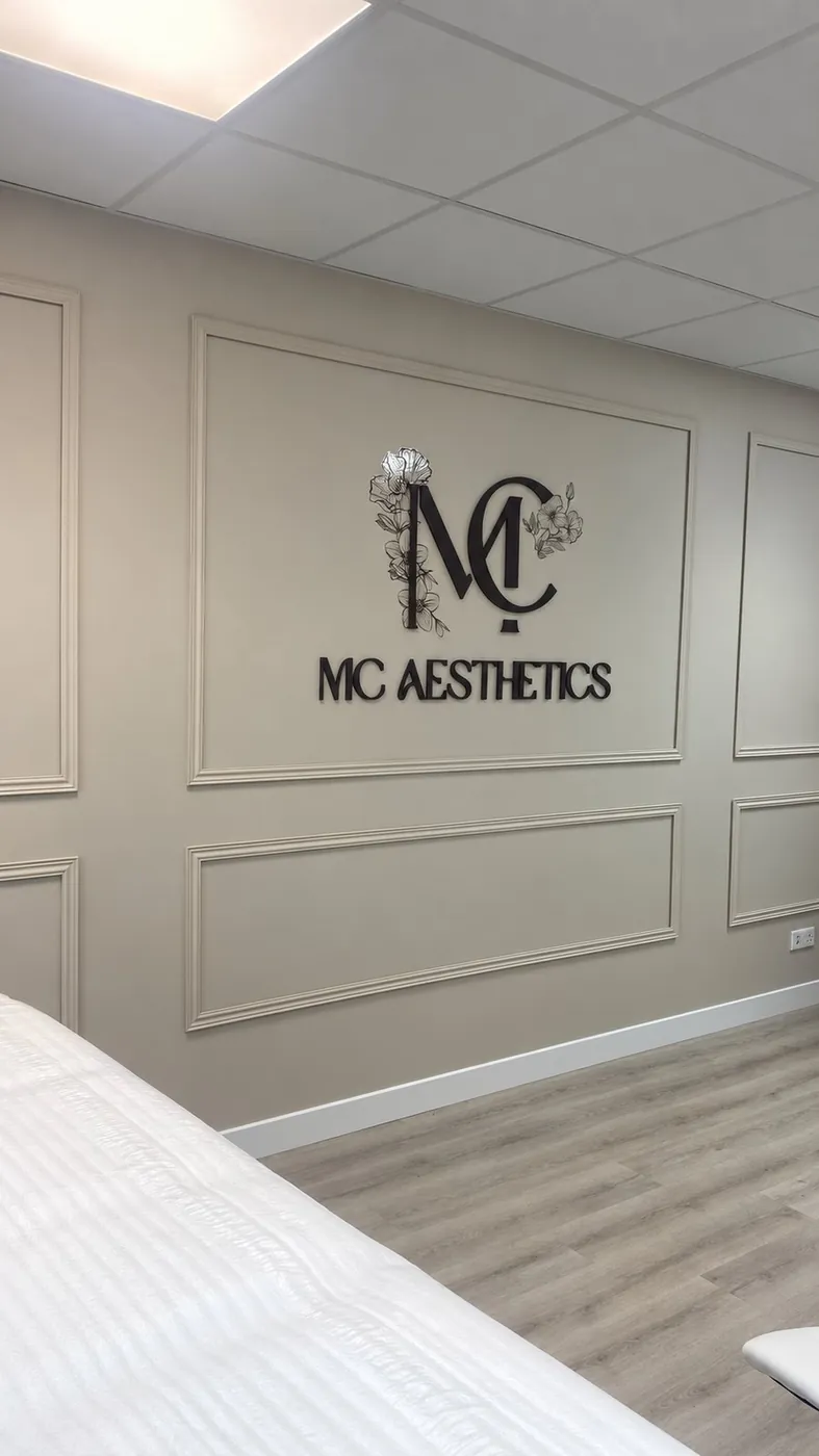 MC Aesthetics, lettres en relief, Meaux, par LADONNA