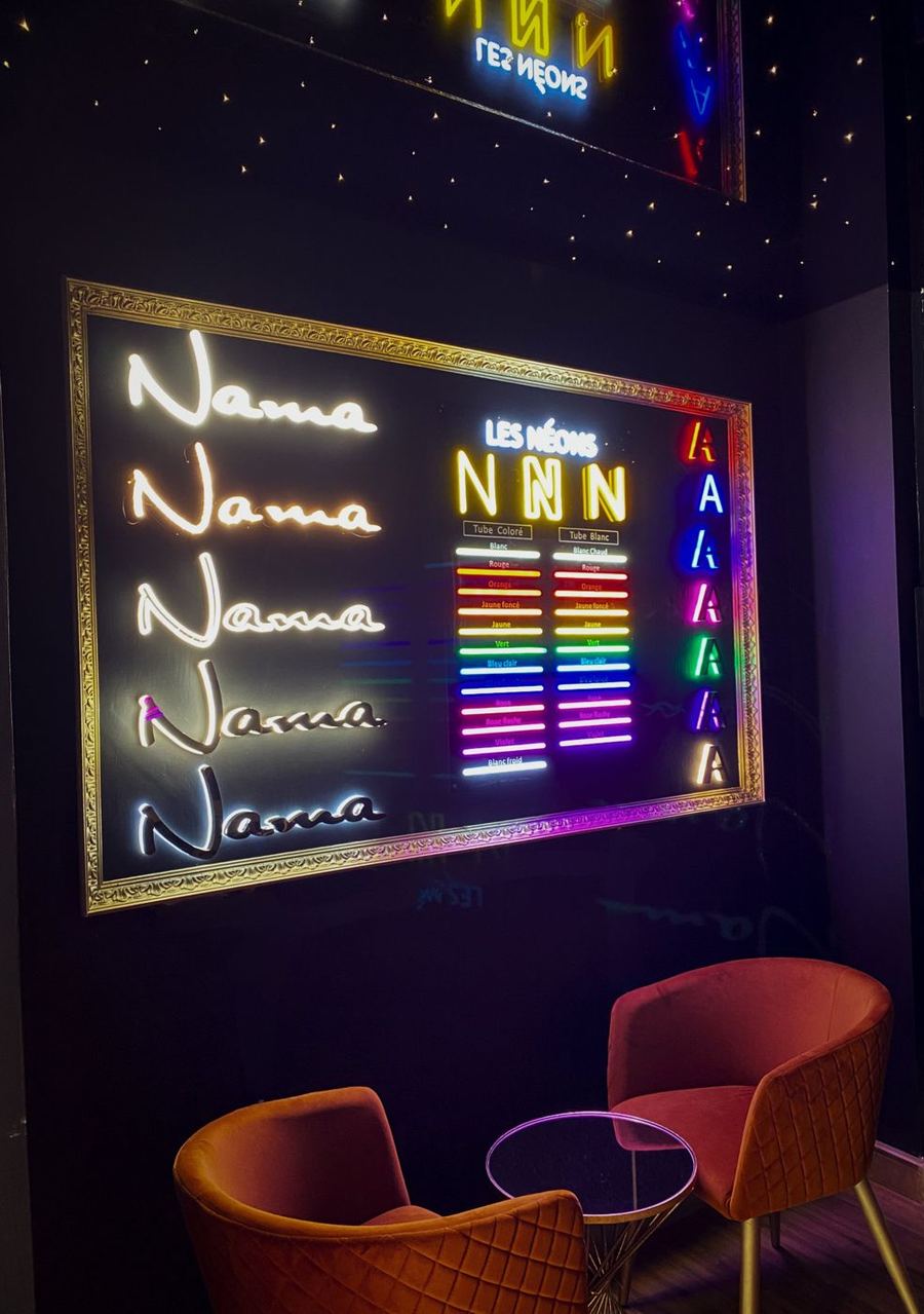Le salon des néons